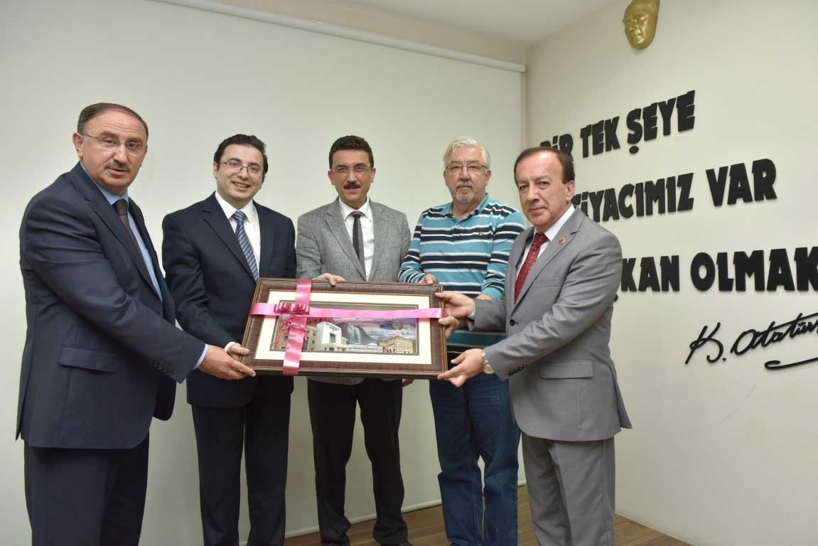Ödüllü doktora kutlama