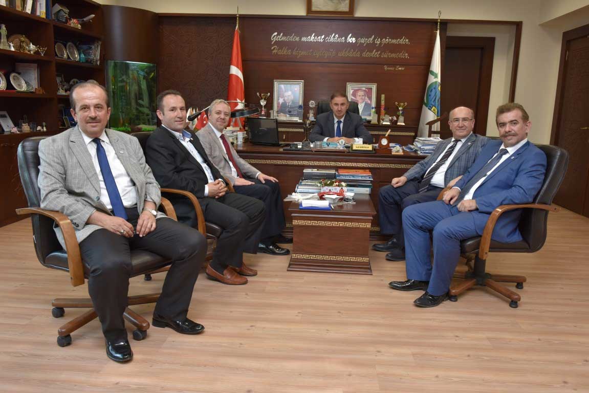 Başkan Kurtulan'a PAŞADER'den ziyaret 