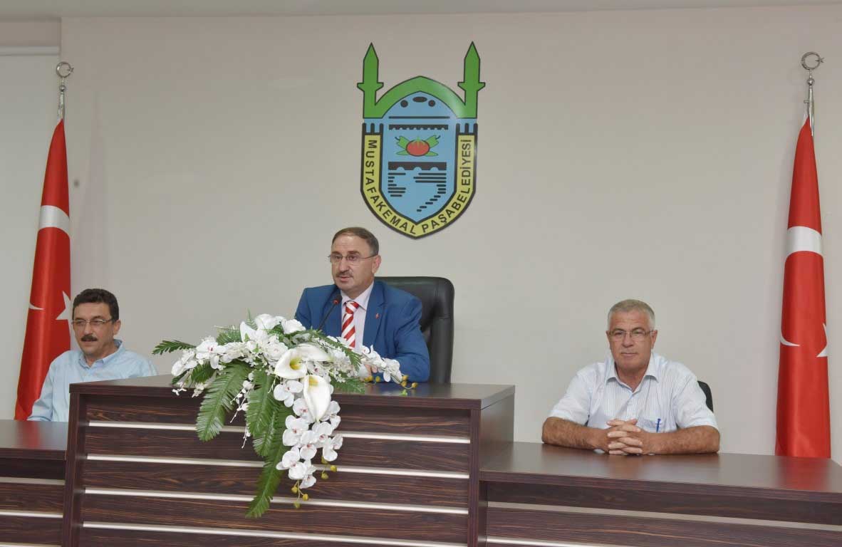 Belediye ailesi bayramlaştı