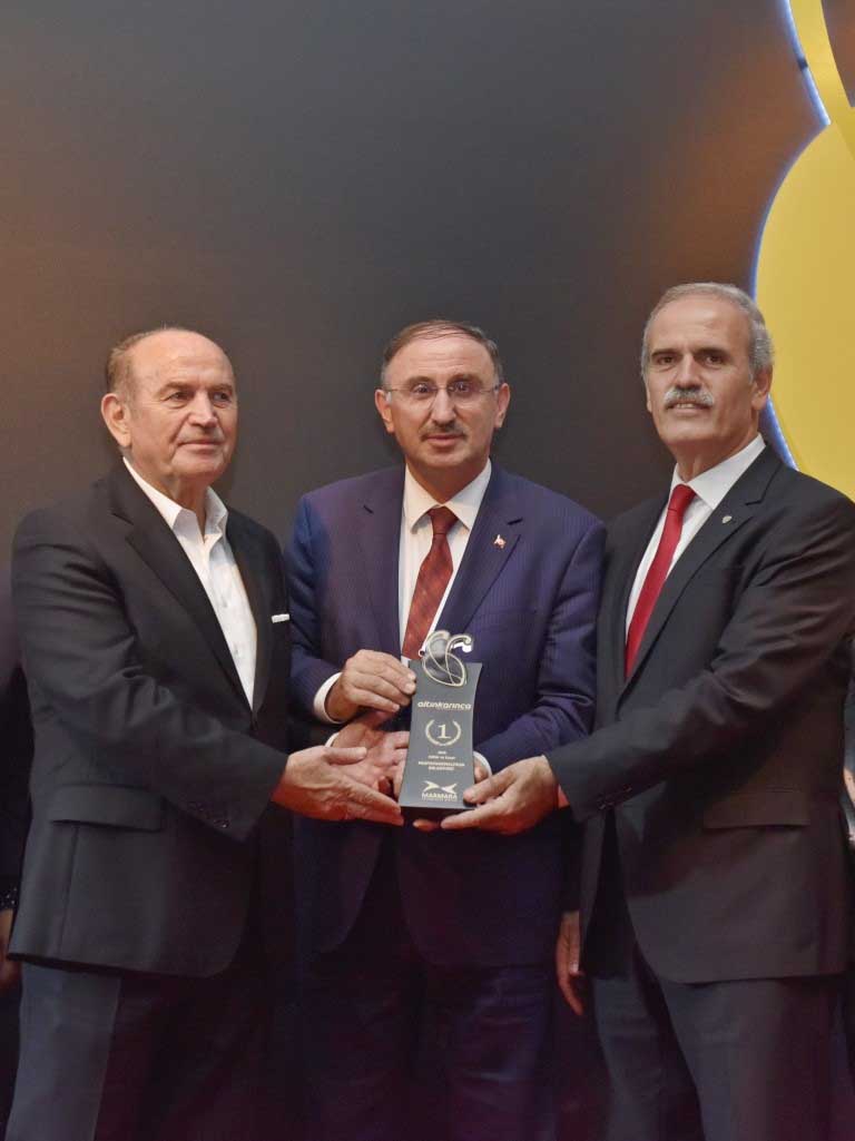 Belediye'ye 'Altın Karınca' ödülü 