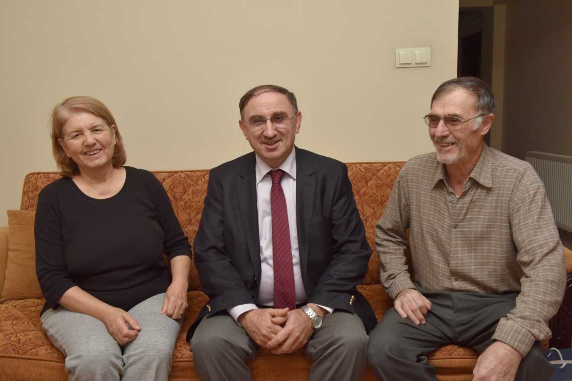 Emektar öğretmenlere vefa ziyareti