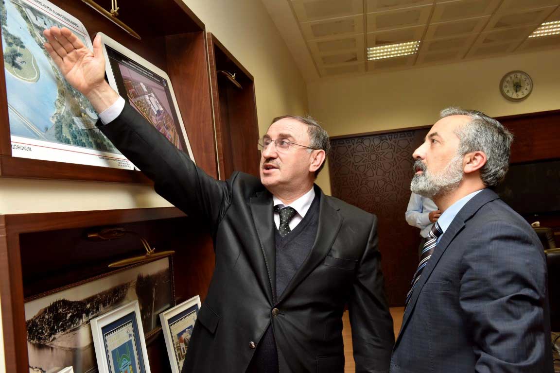 Öneş'ten Başkan Kurtulan'a ziyaret