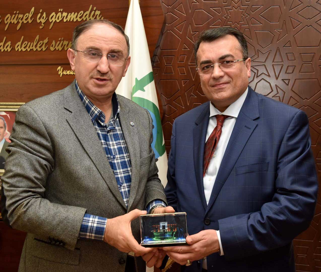 Çakmak'tan Başkan Kurtulan'a veda ziyareti