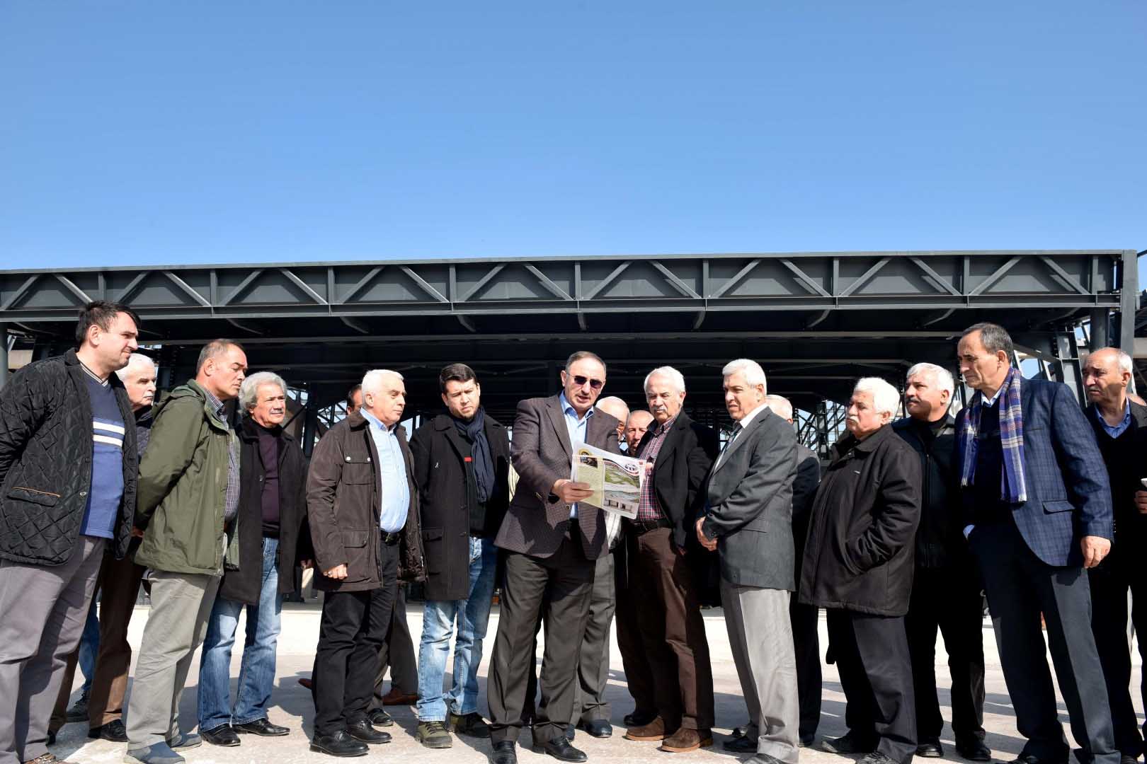 Başkan Kurtulan’dan siyasilere yatırım gezisi 