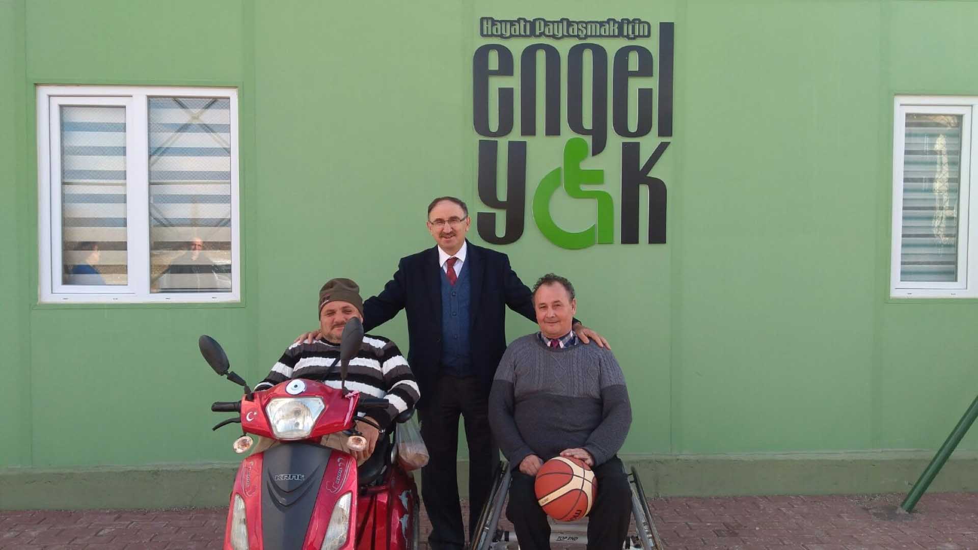 Engellilere yeni sosyal tesis