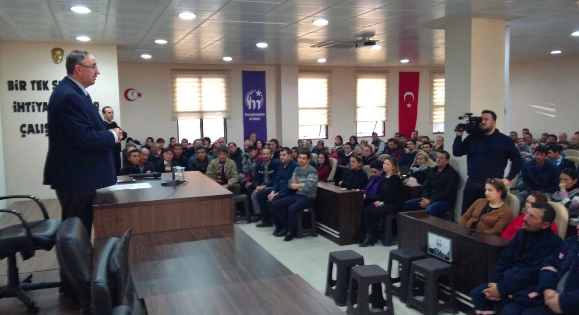 Başkan Kurtulan’dan taşeron işçilere müjde 