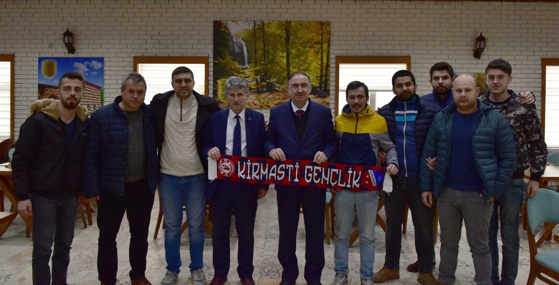 Başkan Kurtulan taraftarla buluştu 