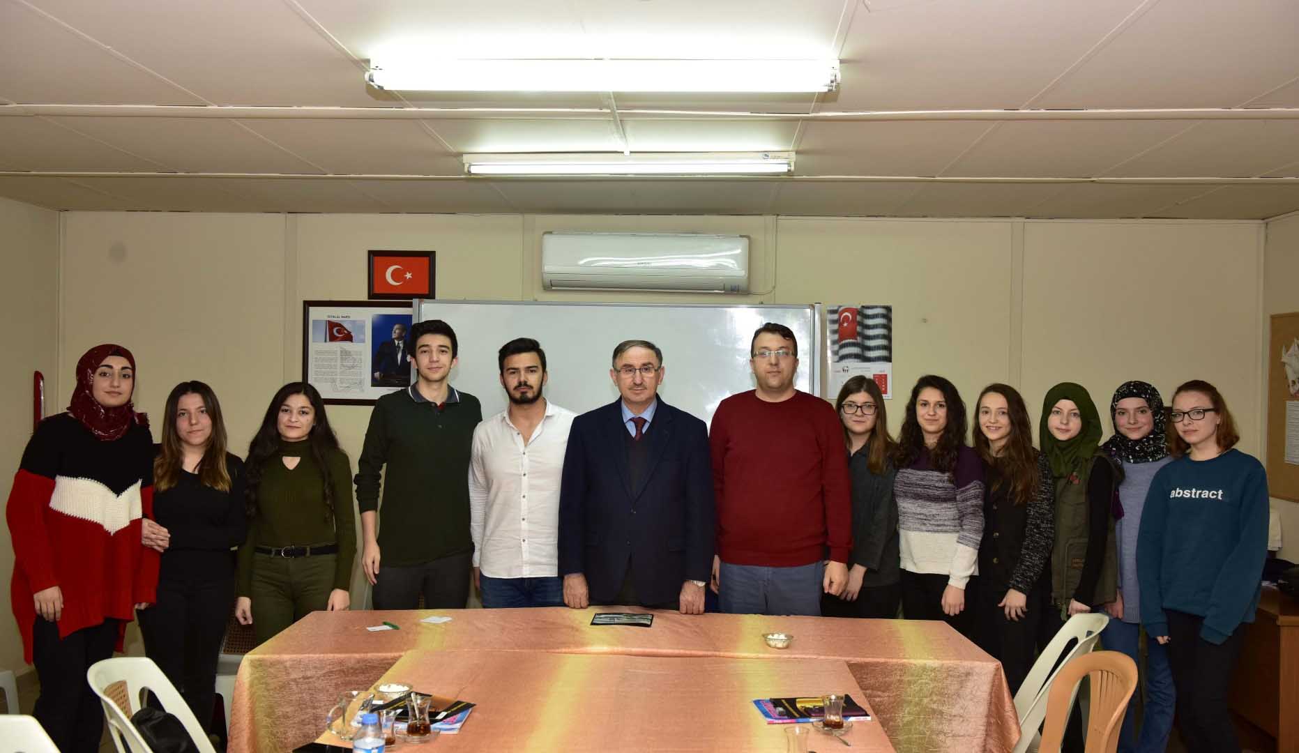 Başkan Kurtulan gençlerle buluştu