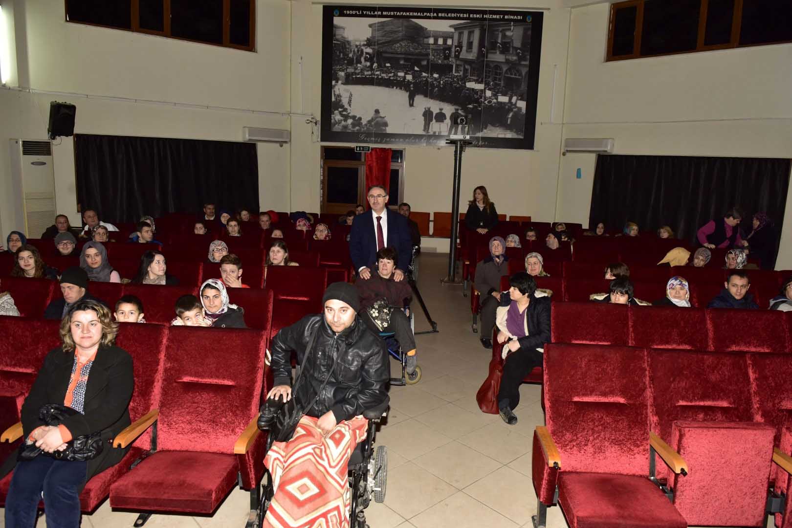 Engellilerin sinema keyfi