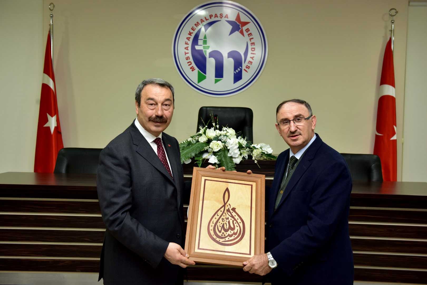 Bursa Emniyet Müdürü Ak'tan Başkan Kurtulan'a ziyaret