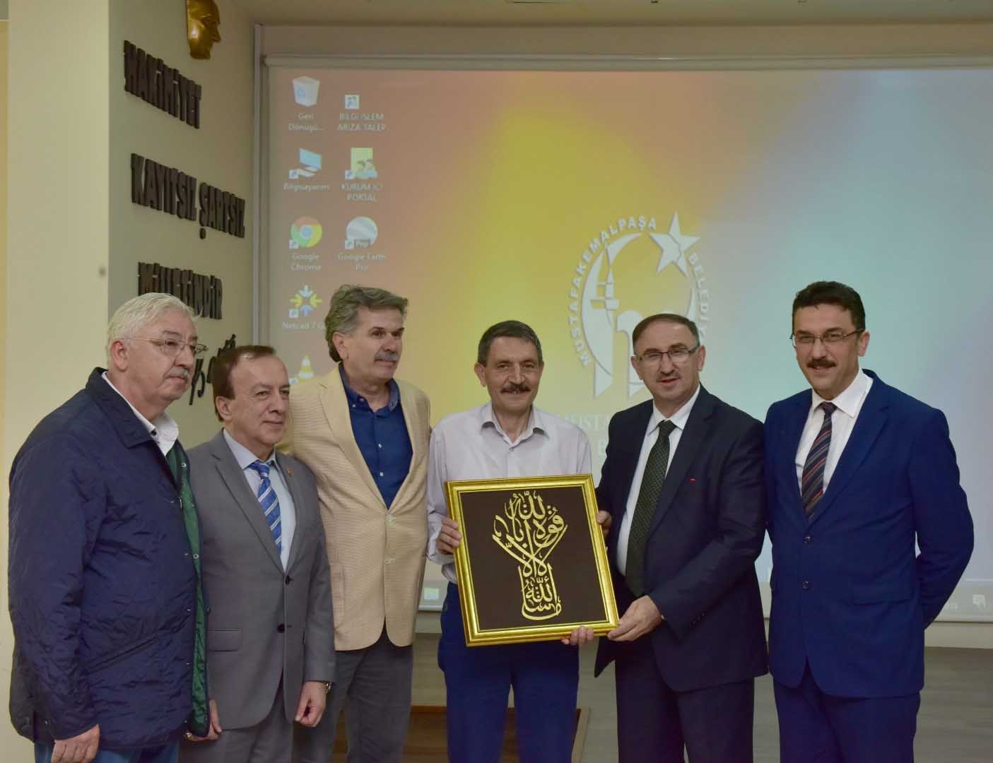 Seçim Kurulu Müdürü’ne veda 