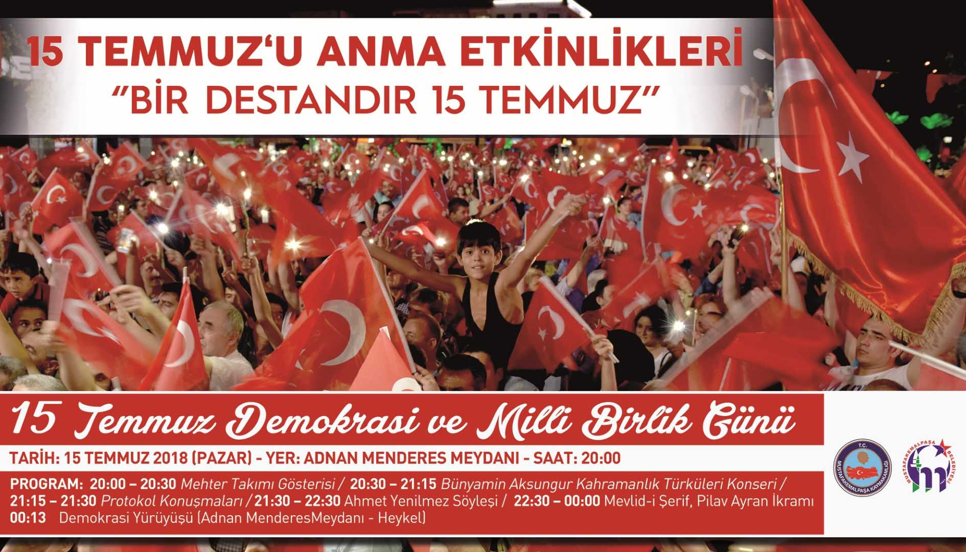 15 Temmuz şehitleri anılıyor 