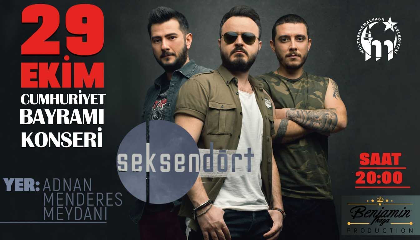 Cumhuriyet Bayramı Seksendört konseri ile kutlanacak 