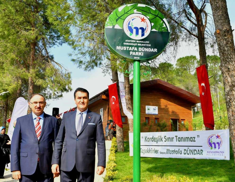Mustafakemalpaşa’ya Osmangazi’den kardeşlik parkı 