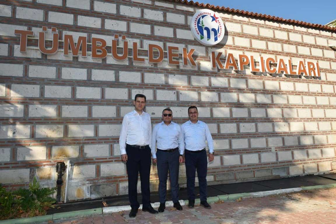 Tümbüldek'te termal turizm için çalışmalar hız kazandı