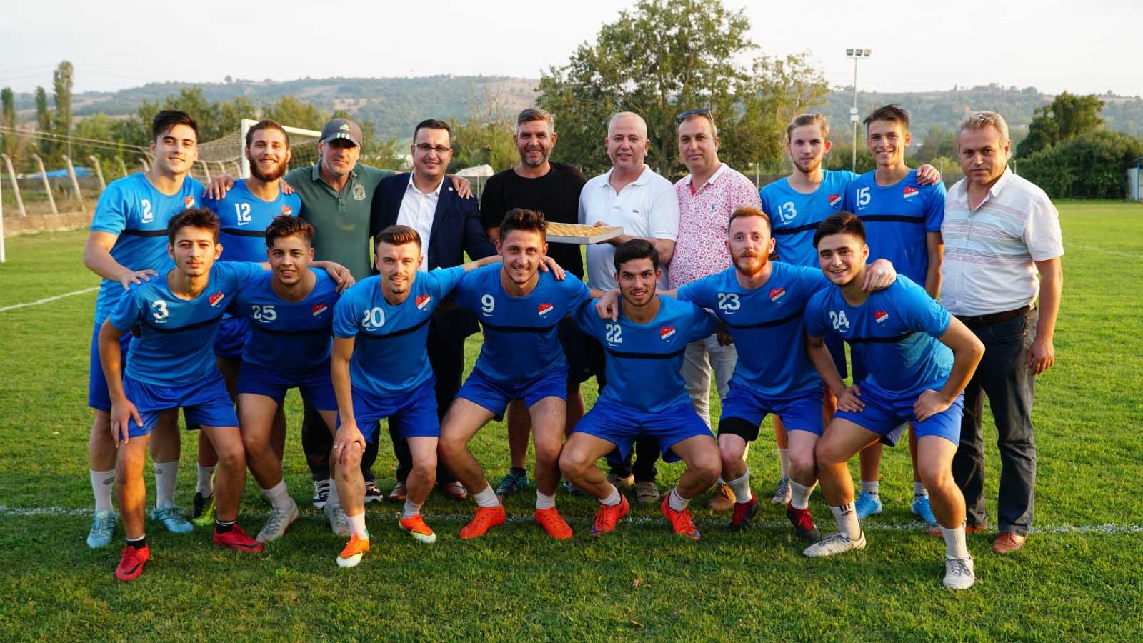 BAŞKAN KANAR’DAN MUSTAFAKEMALPAŞA BELEDİYESPORA ZİYARET