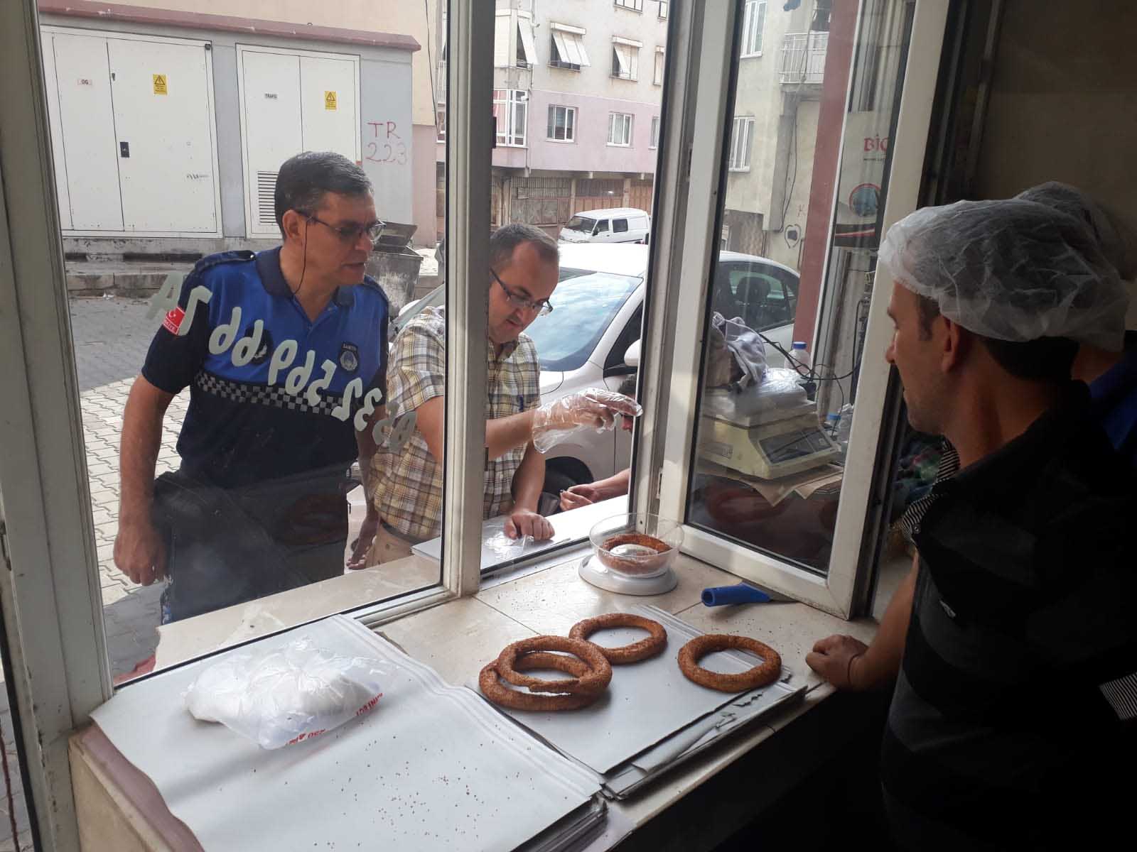 ZABITADAN SİMİT FIRINLARINA DENETİM