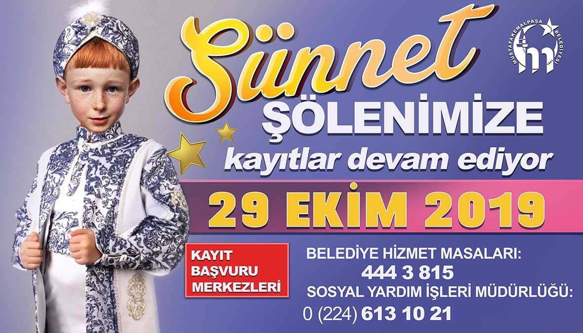 MUSTAFAKEMALPAŞA BELEDİYESİ SÜNNET ŞÖLENİ KAYITLARI DEVAM EDİYOR