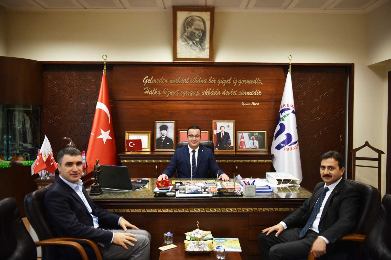TKDK İL KOORDİNATÖRÜ BERKSUN, BAŞKAN KANAR’I ZİYARET ETTİ