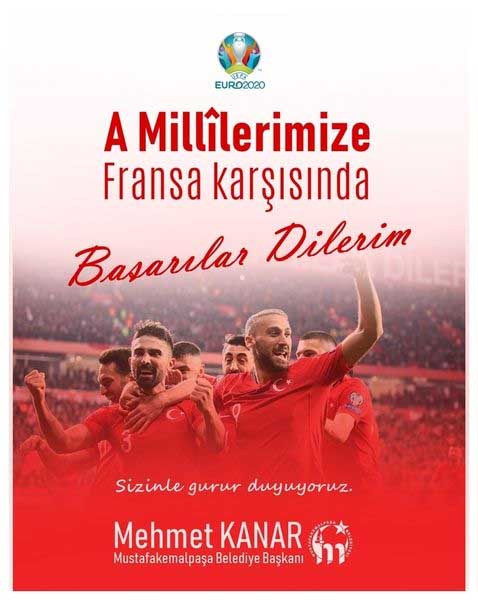 MİLLİ MAÇ HEYECANI DEV EKRANDA