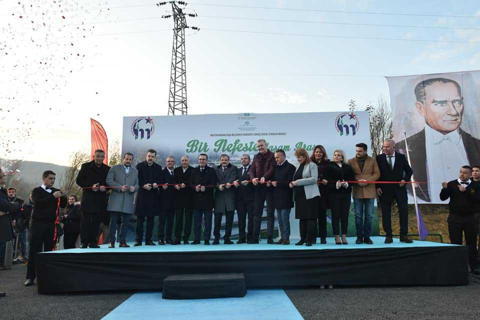 MUSTAFAKEMALPAŞA SOSYAL ETKİNLİK MERKEZİ TÖRENLE HİZMETE AÇILDI