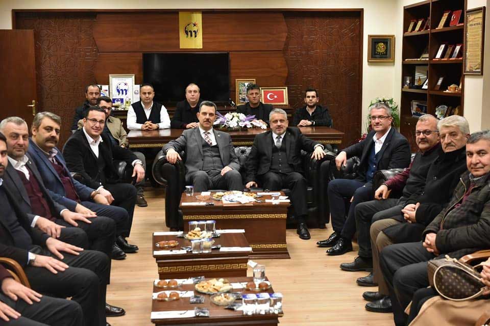 BAŞKAN VE VEKİLLERDEN MUSTAFAKEMALPAŞA'YA YAKIN İLGİ