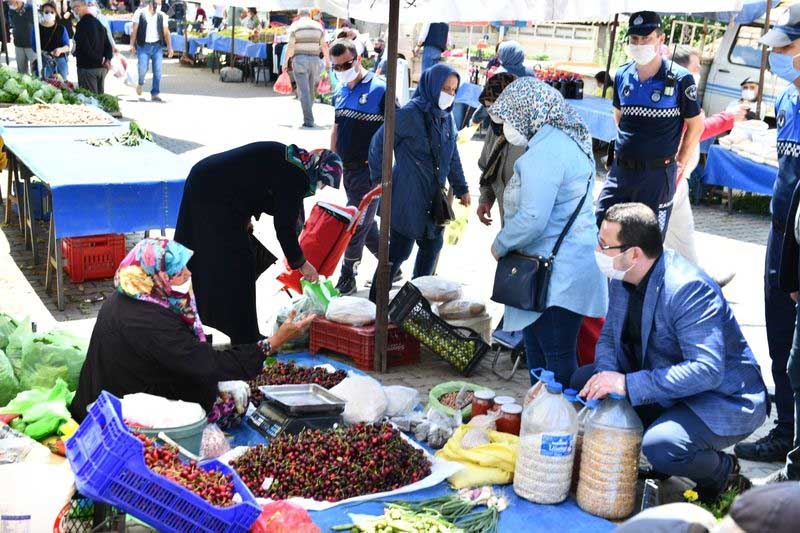 BAŞKAN KANAR'DAN ÜRETİCİLERE TAM DESTEK