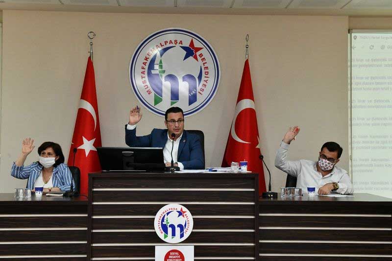 BELEDİYE MECLİSİ PANDEMİ SONRASI İLK KEZ TOPLANDI