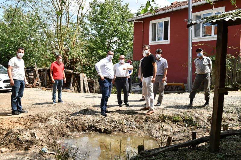 DOLU VE SEL FELAKETİNİ YAŞAYAN MAHALLELERİN YARALARI SARILDI