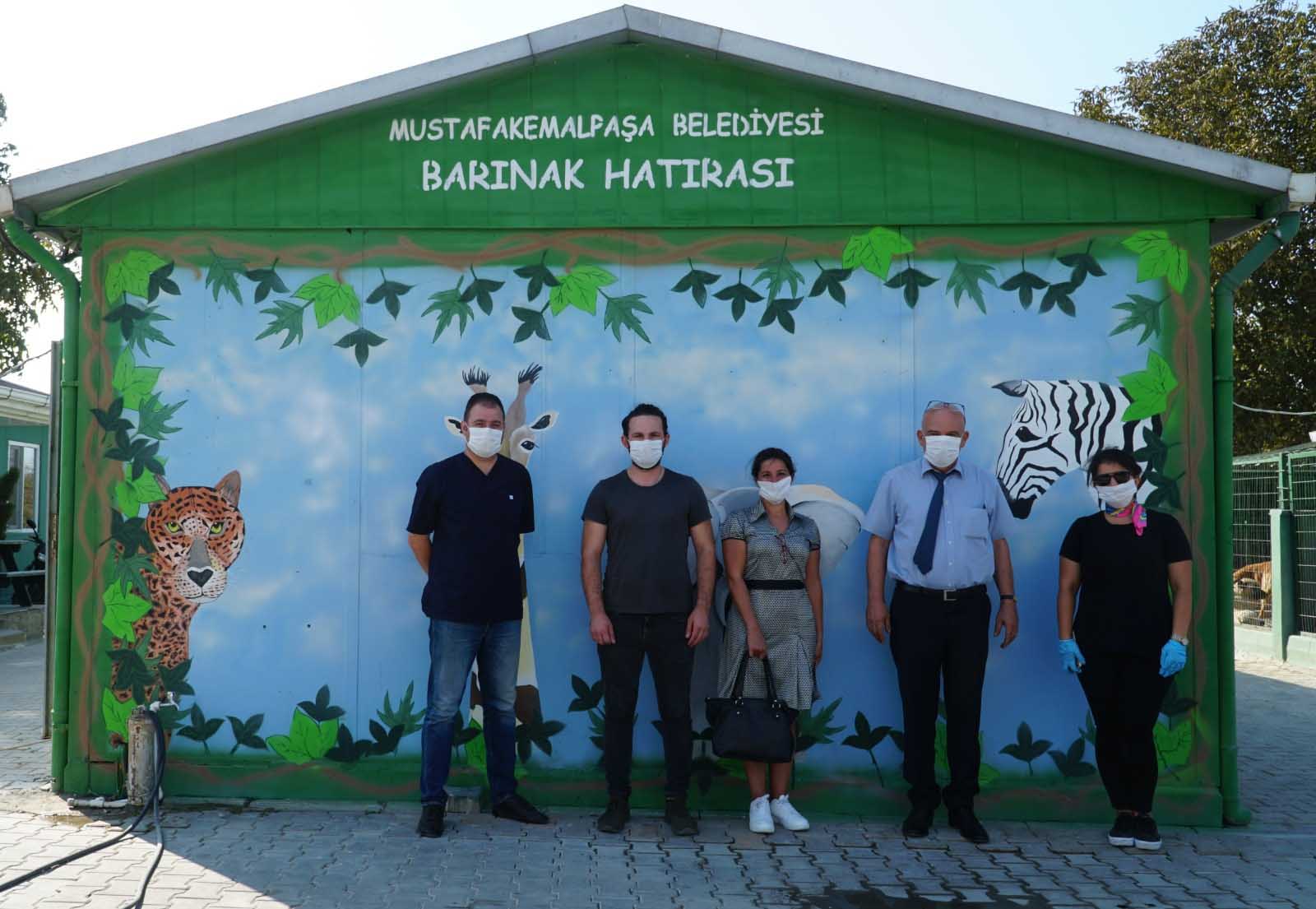 MUSTAFAKEMALPAŞA HAYVAN BARINAĞI'NA TAM NOT