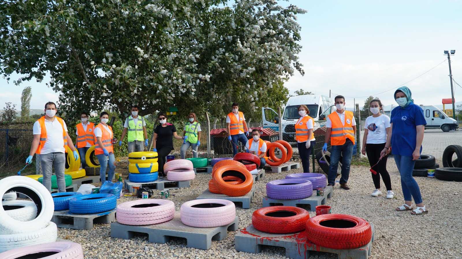 MUSTAFAKEMALPAŞA HAYVAN BARINAĞI RENKLENİYOR