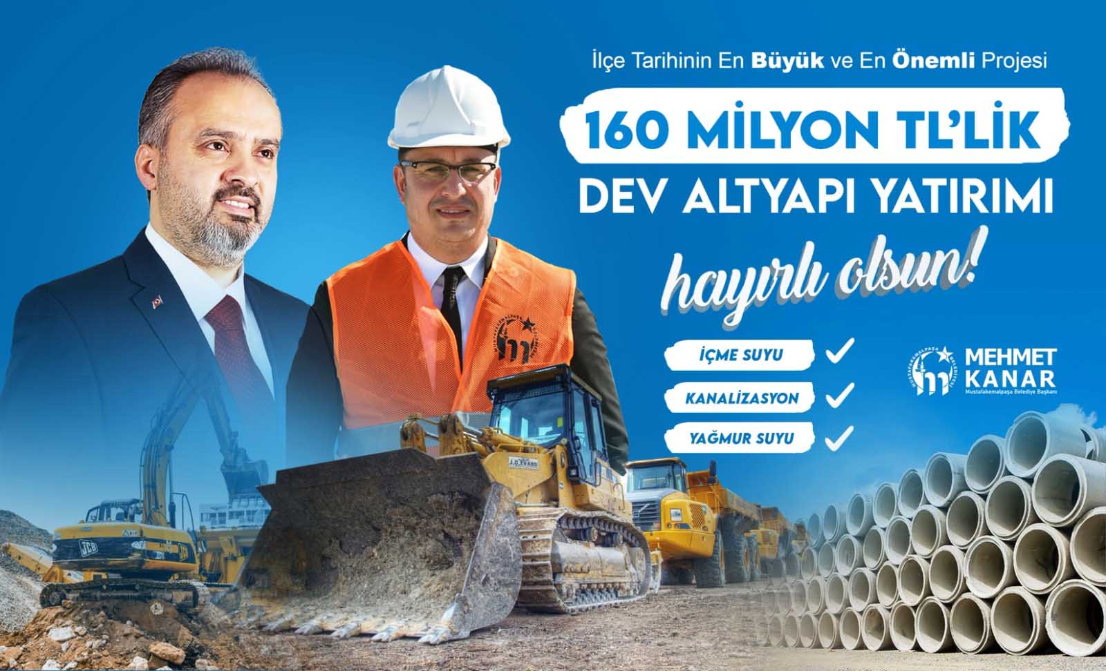 MUSTAFAKEMALPAŞA TARİHİNİN EN BÜYÜK YATIRIMI