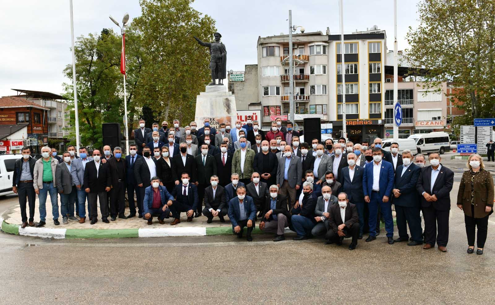 MUSTAFAKEMALPAŞA’DA MUHTARLAR GÜNÜ TÖRENLE KUTLANDI 