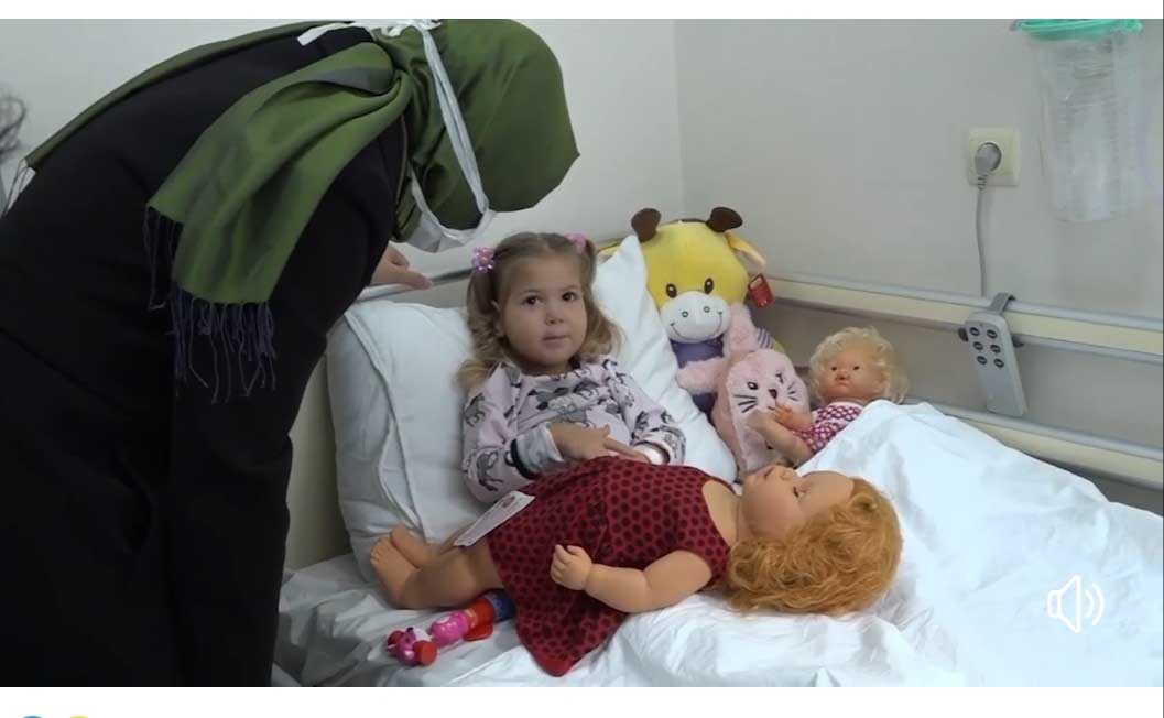 BAŞKAN KANAR'DAN AYDA BEBEĞE TATLI SÜPRİZ