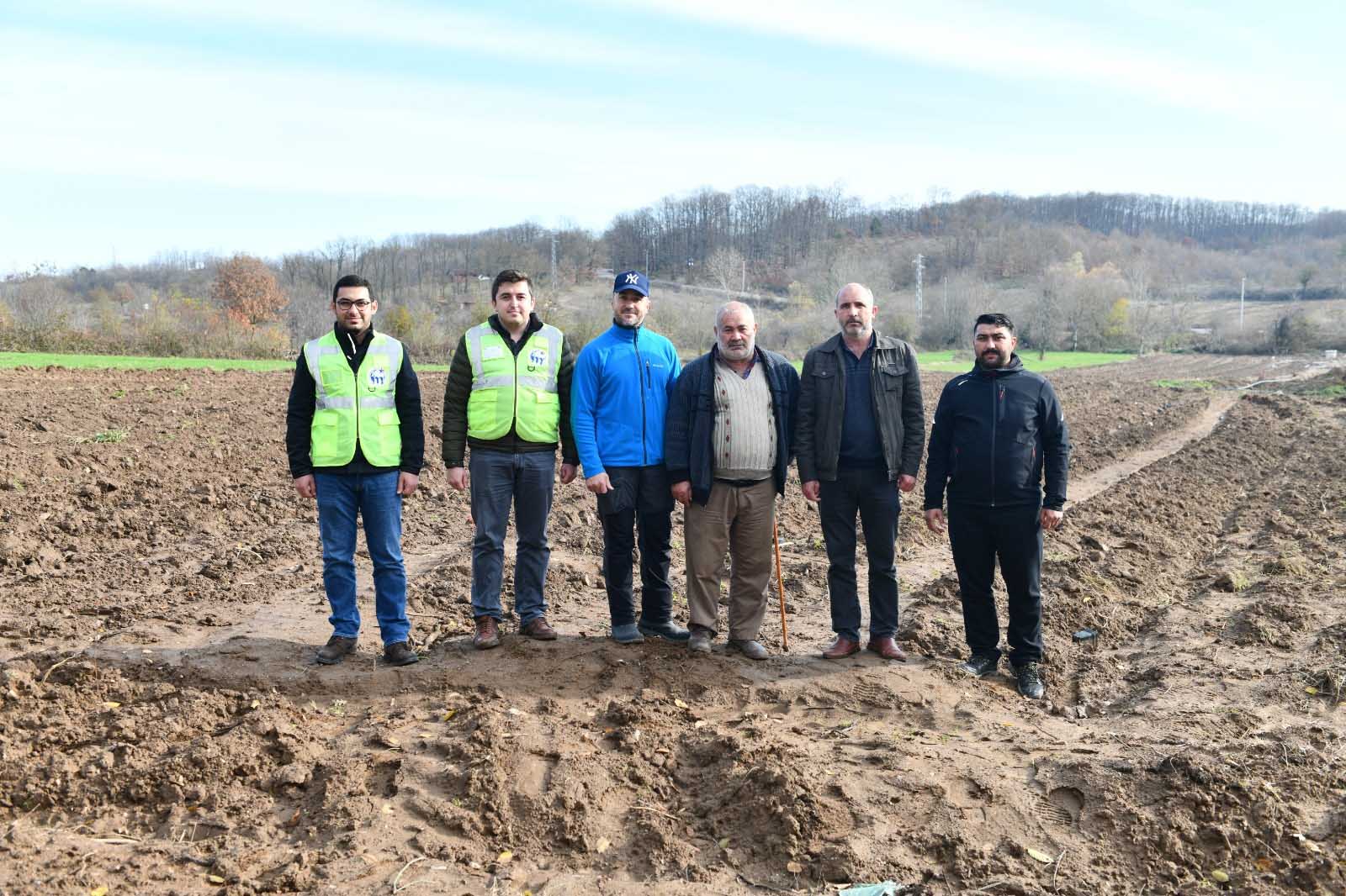 6 Dekarla Başlayan Tarımsal Hizmet Seferberliği 130 Dekara Ulaştı! 