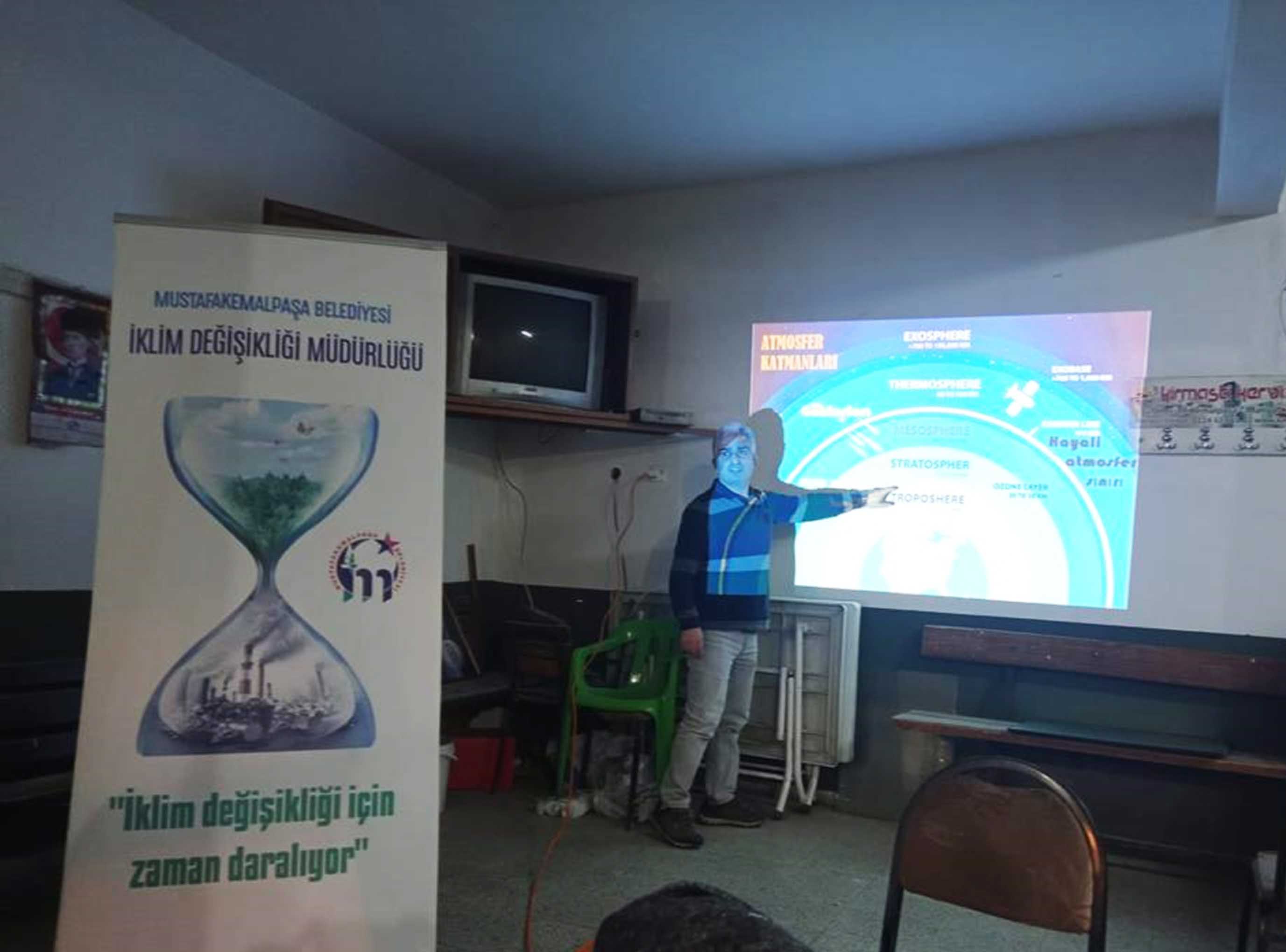 Mustafakemalpaşa’da İklim Değişikliği İle Mücadele Eğitimleri Başladı