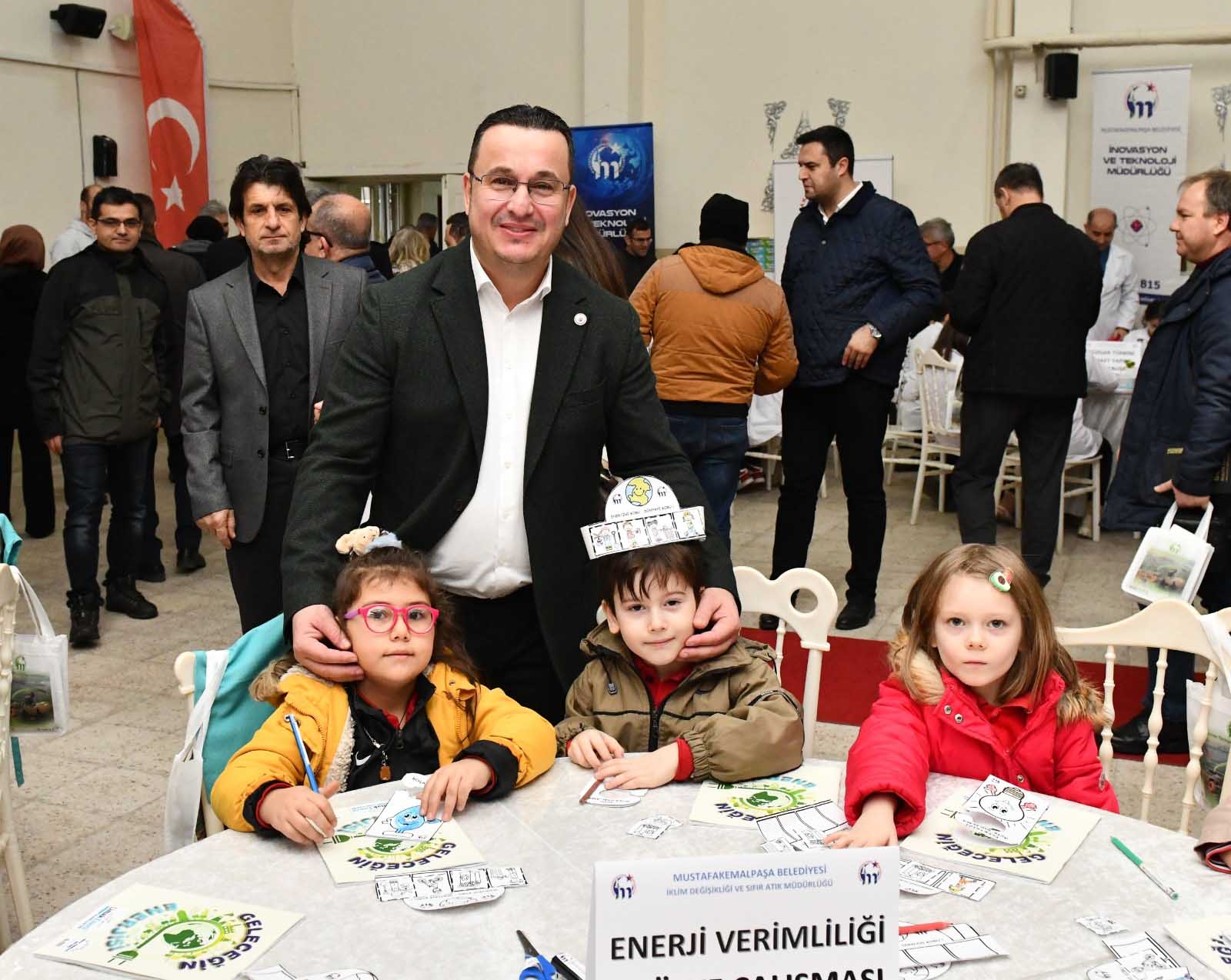 MUSTAFAKEMALPAŞA BELEDİYESİ ENERJİ VERİMLİLİĞİ HAFTASINI UNUTMADI
