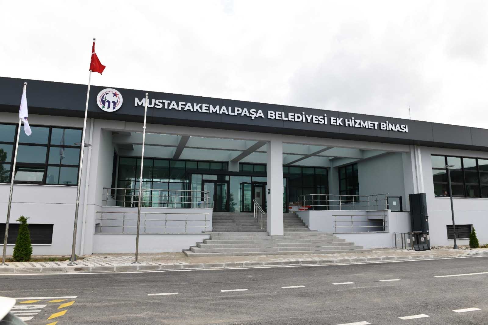 MUSTAFAKEMALPAŞA BELEDİYESİ EK HİZMET BİNASI YENİ YERİNDE HİZMETE BAŞLADI