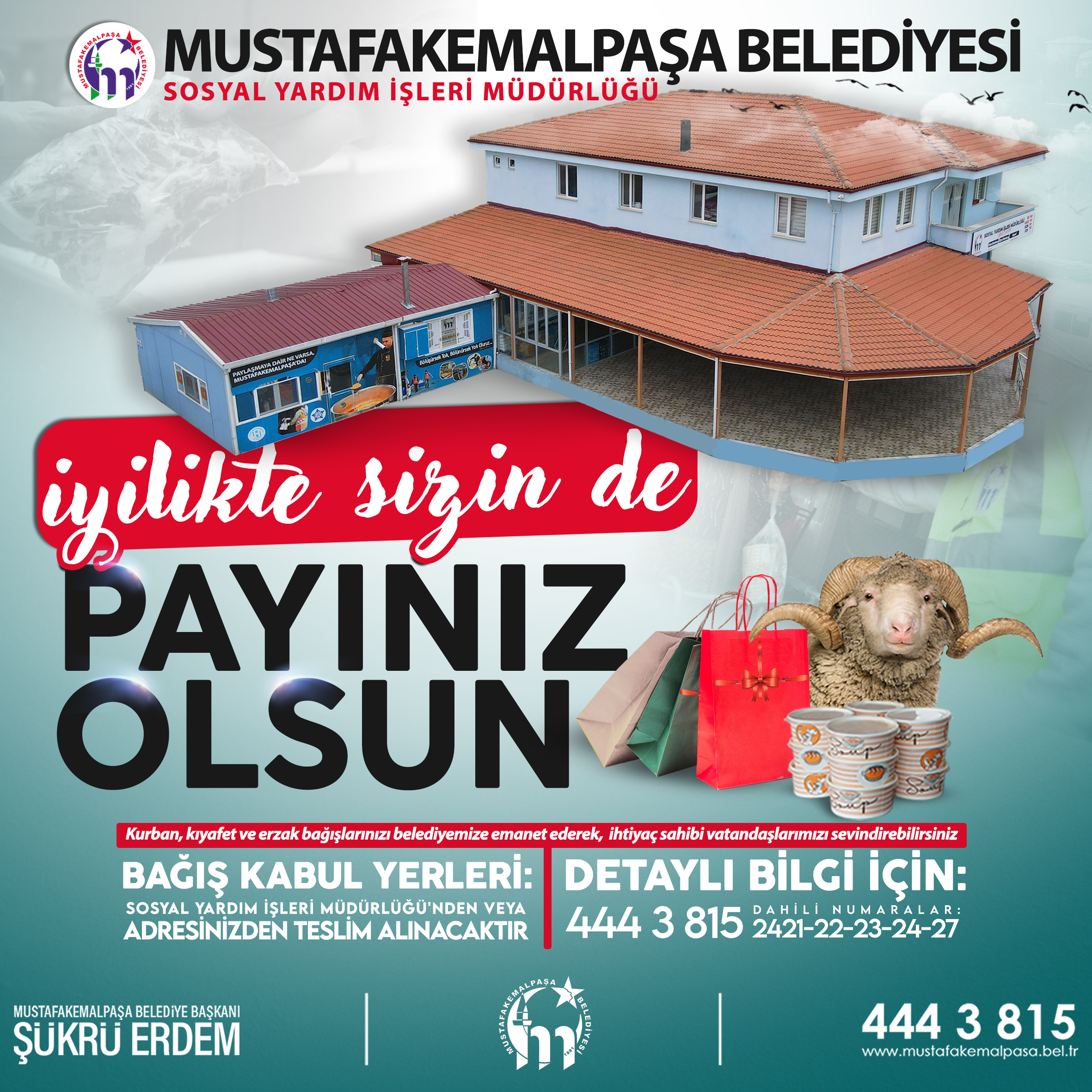Mustafakemalpaşa Belediyesi Sosyal Yardım İşleri Müdürlüğü