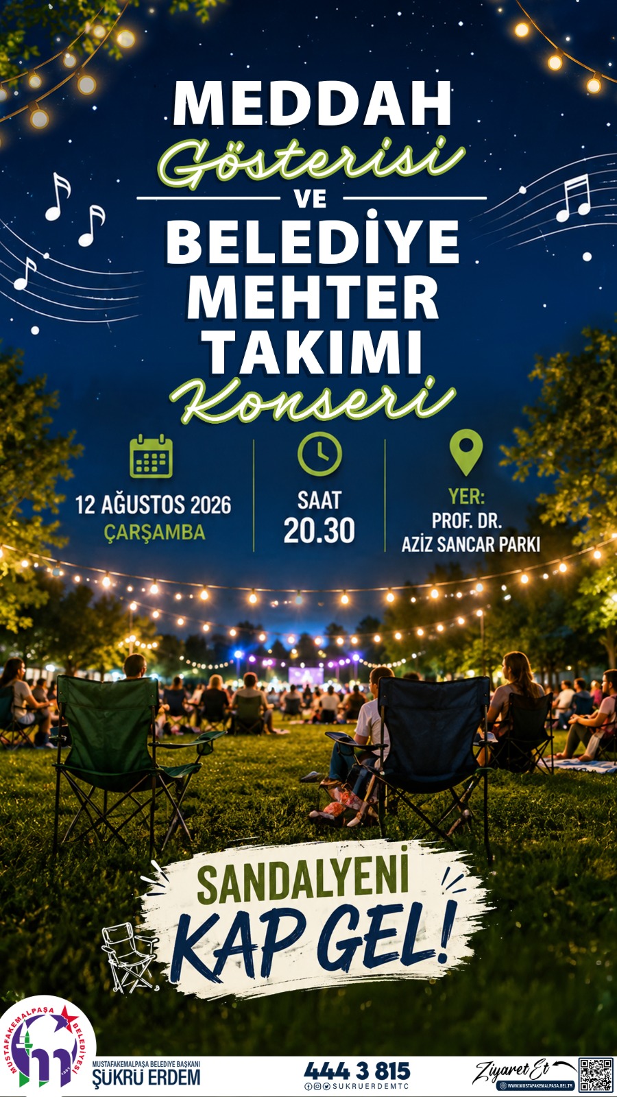 Meddah Gösterisi ve Belediye Mehter Takımı Konseri