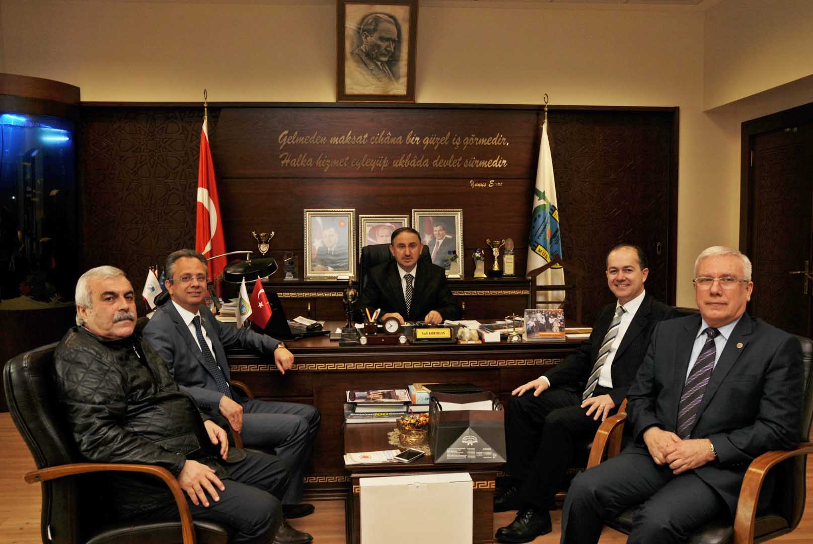 Başkan Kurtulan’a BALKANTÜRKSİAD’tan işbirliği ziyareti 