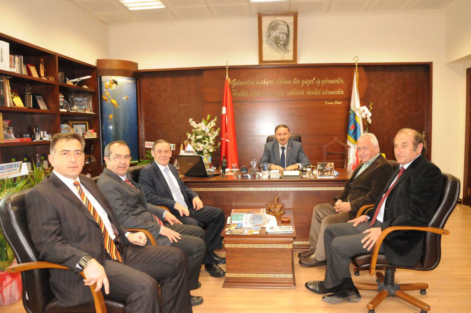 Başkan Kurtulan’a kutlama ziyaretleri 