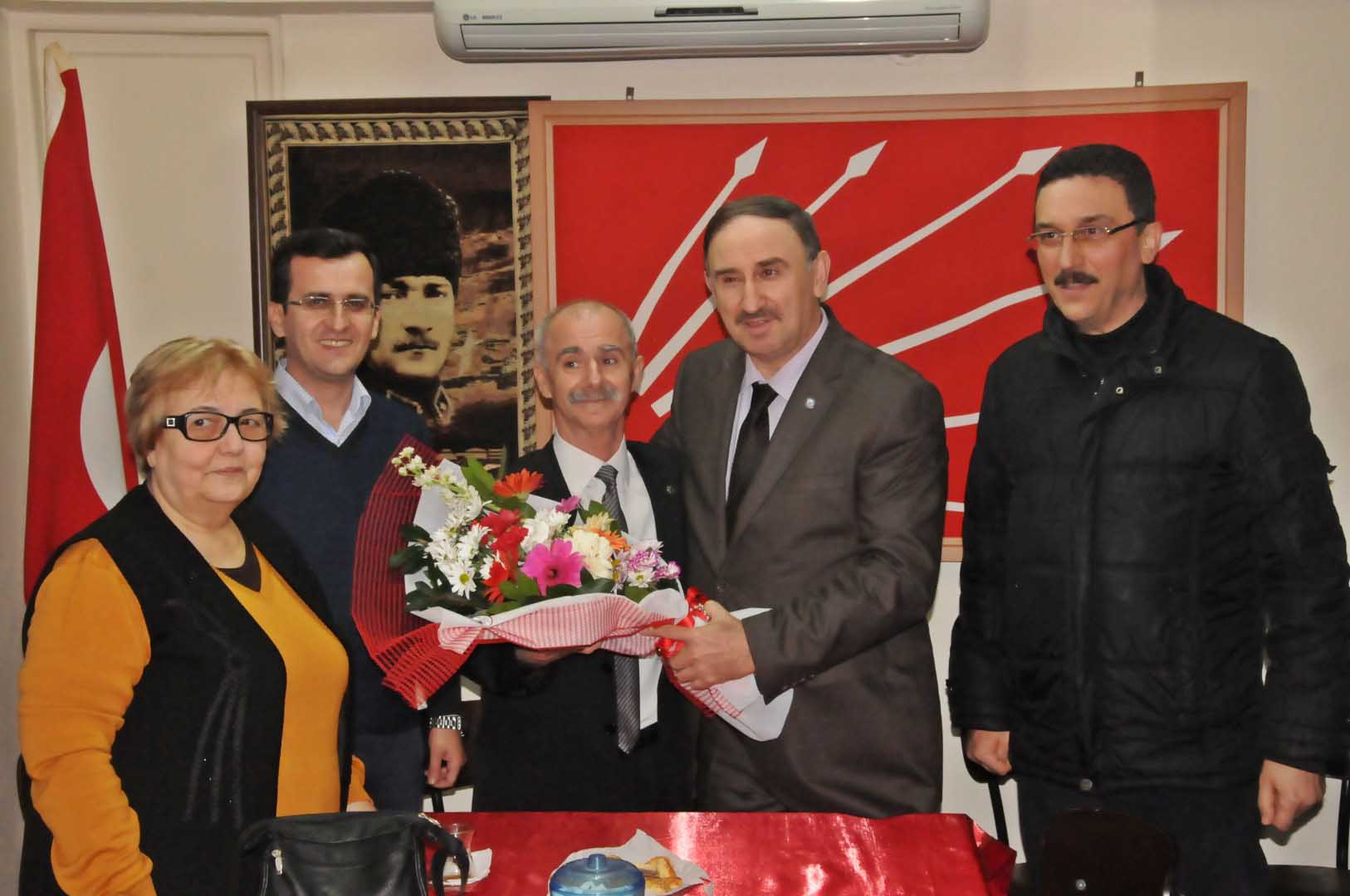 Başkan Kurtulan’dan CHP’ye nezaket ziyareti 