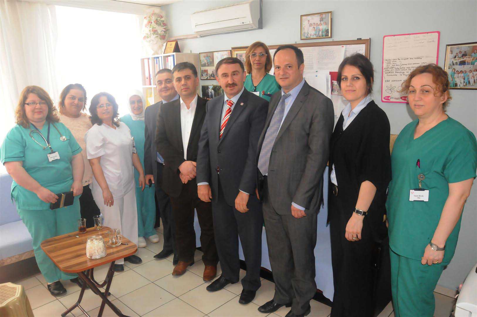 Başkan Kurtulan’dan ‘Ebeler Haftası’ ziyareti  