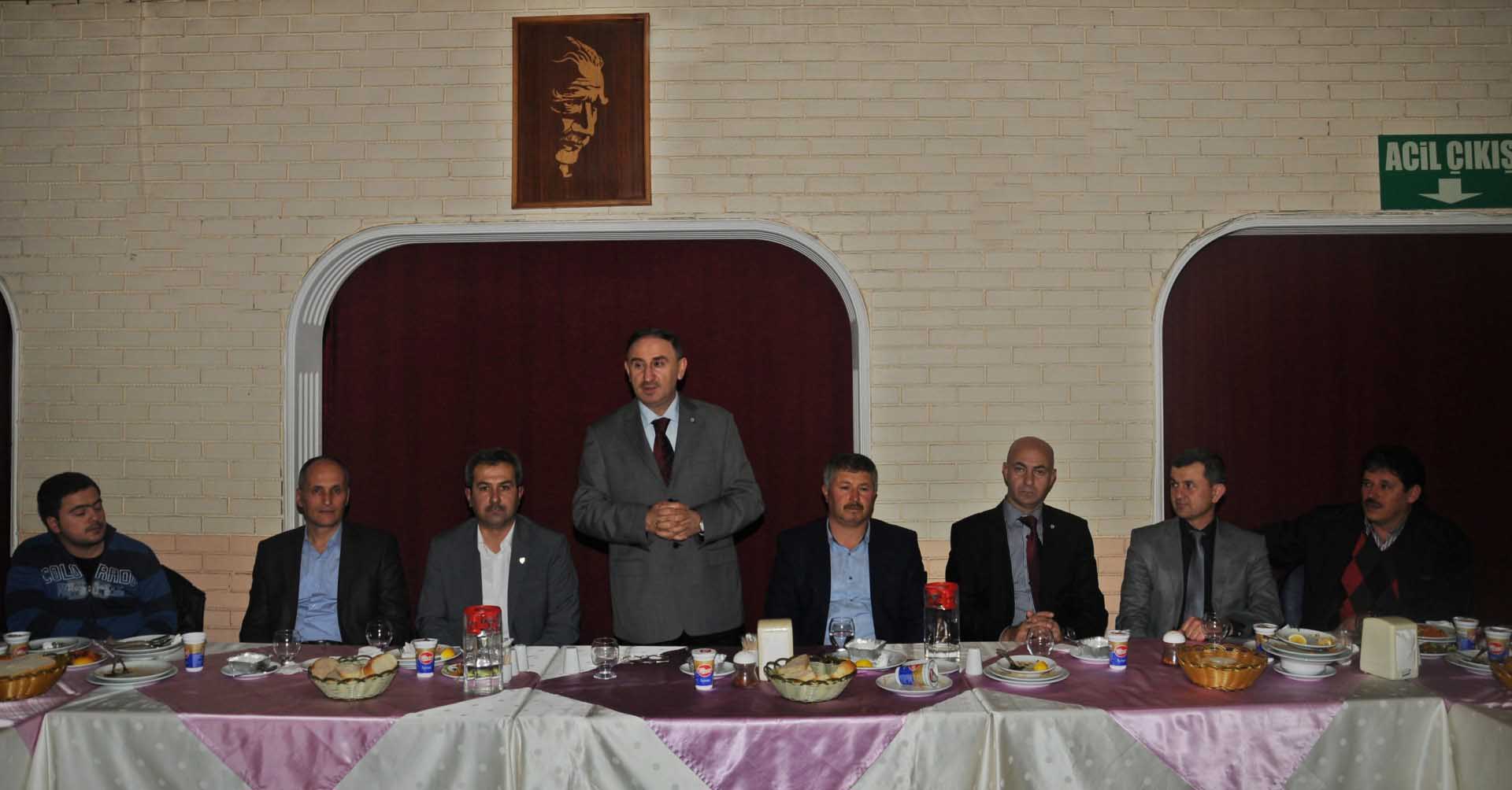 Başkan Kurtulan’dan HAKED’e teşekkür yemeği 