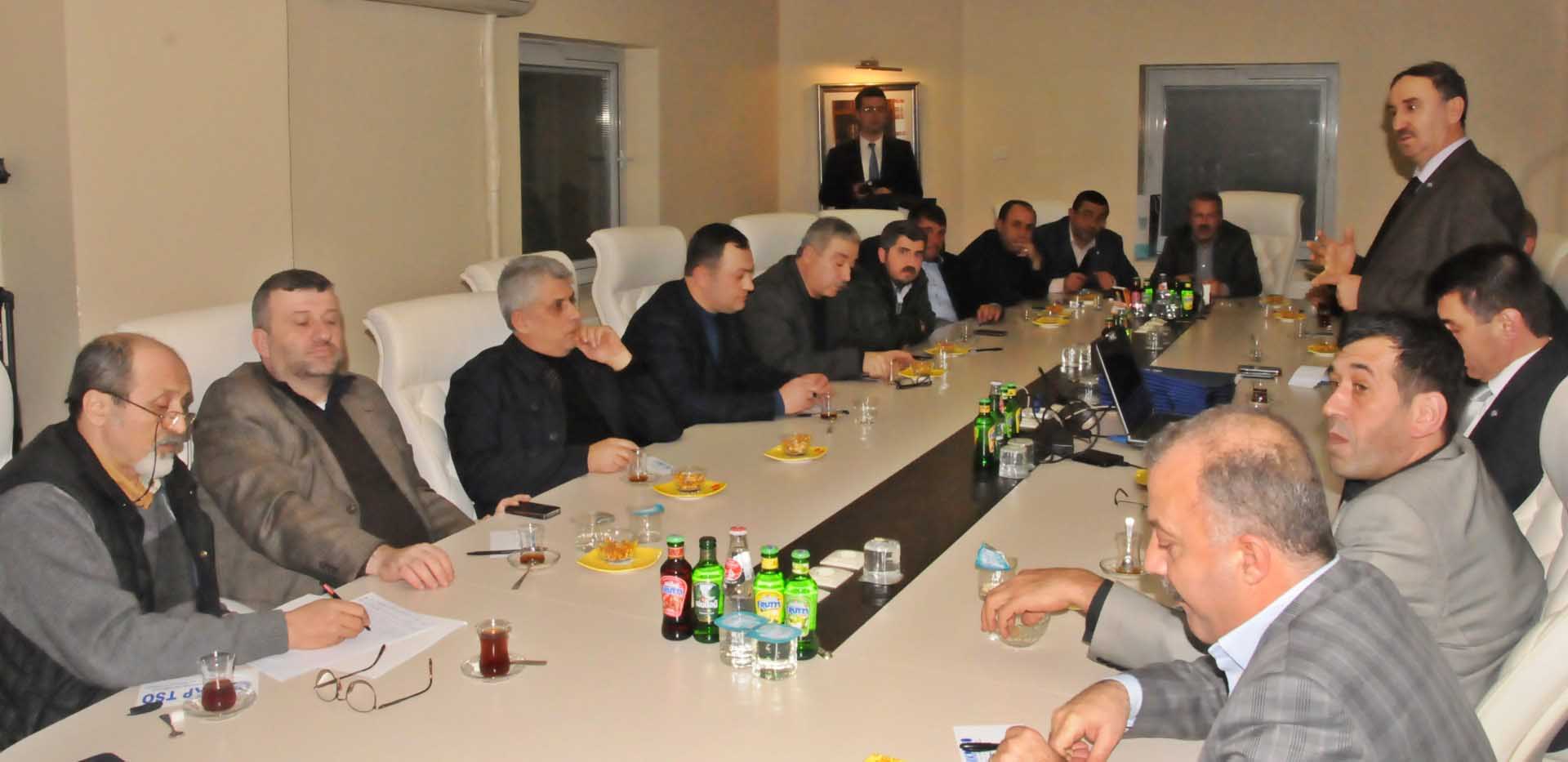 Başkan Kurtulan’dan TSO’ya bilgilendirme 