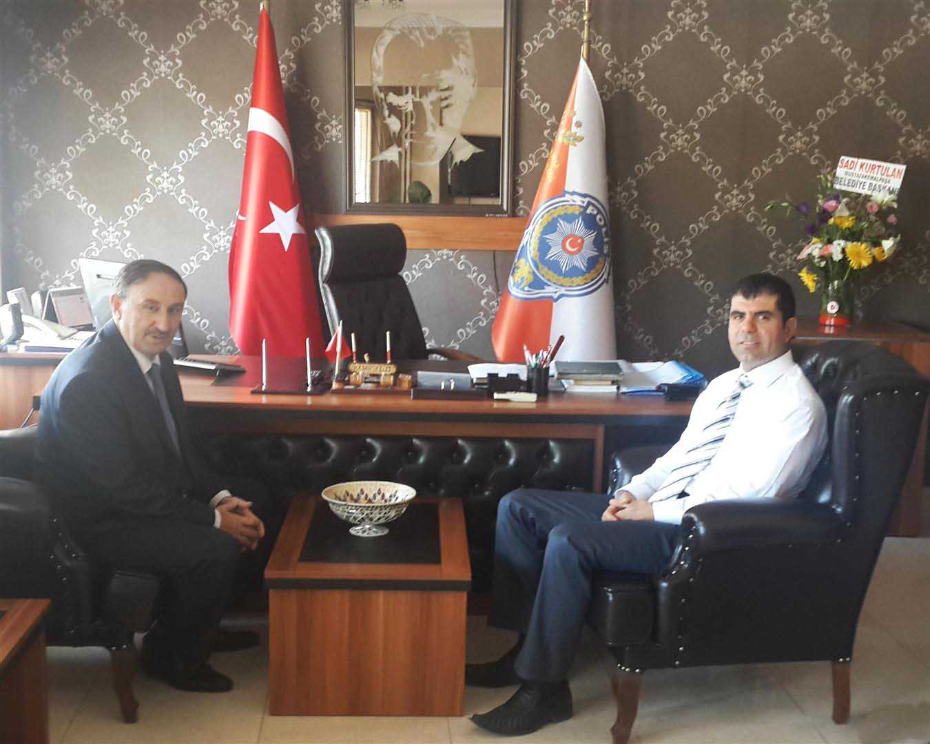 Başkan Kurtulan’dan yeni Emniyet Müdürü’ne 