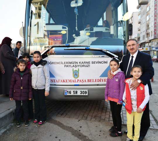 Belediye'den takdirlik hediye 