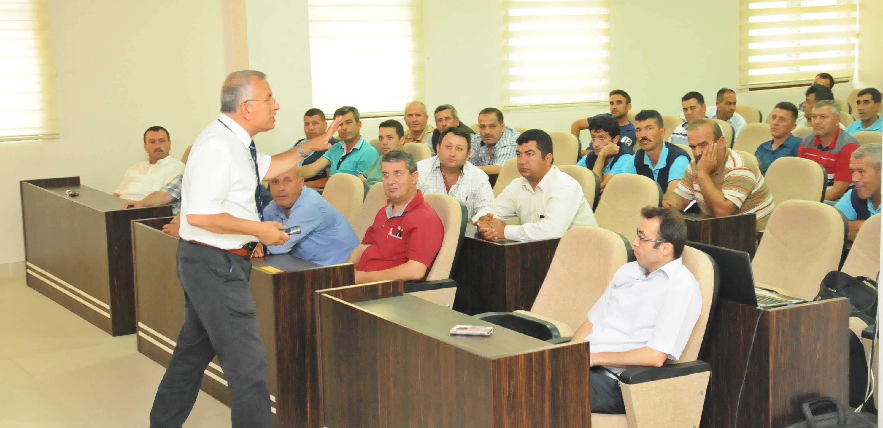 Fen İşleri'nden personele eğitim 