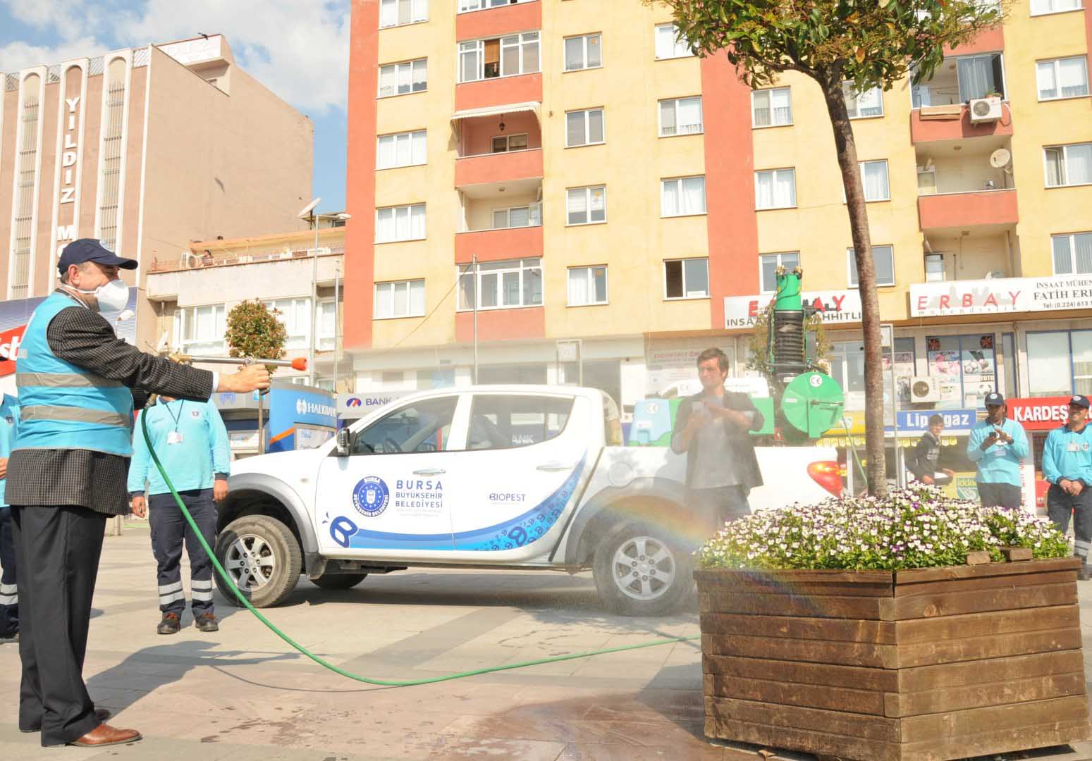 Haşeresiz yaz için düğmeye basıldı 